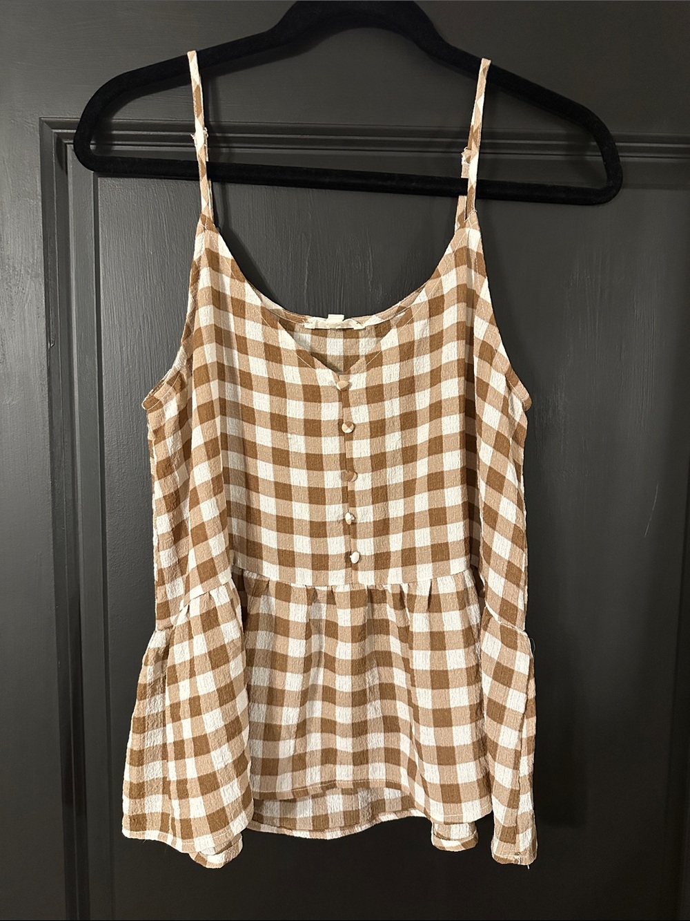 Women’s spaghetti strap blouse
